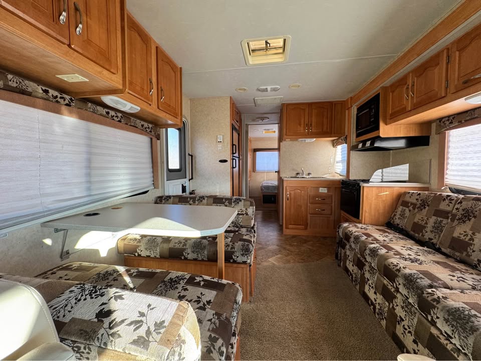 Main living and kitchen area